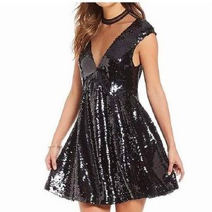 Free people dance till Dawn dress sequins
